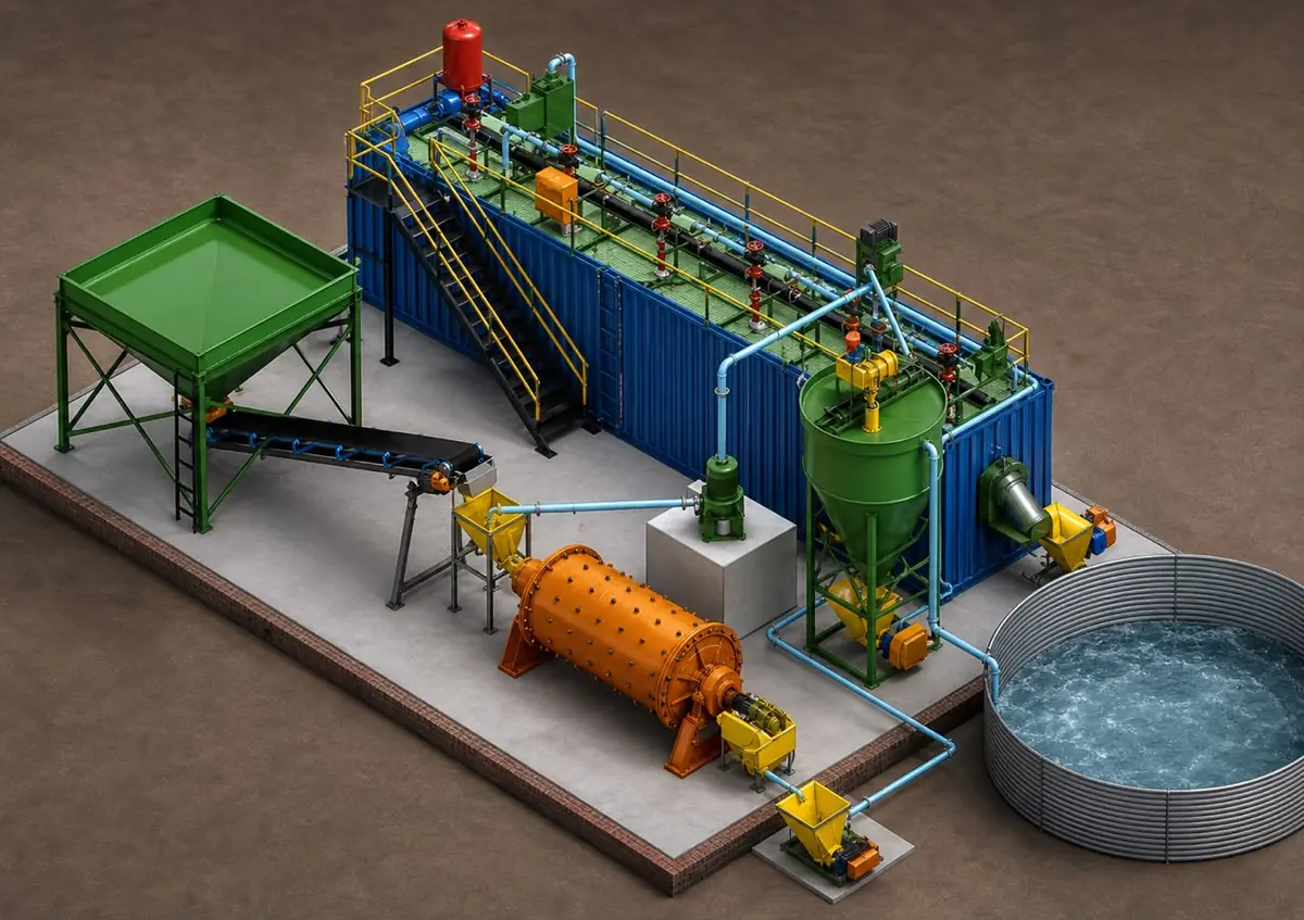 Modular 50 TPD CIL plant design package